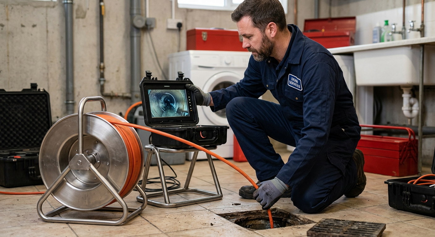 Inspection caméra endoscopique de canalisation à Bordeaux